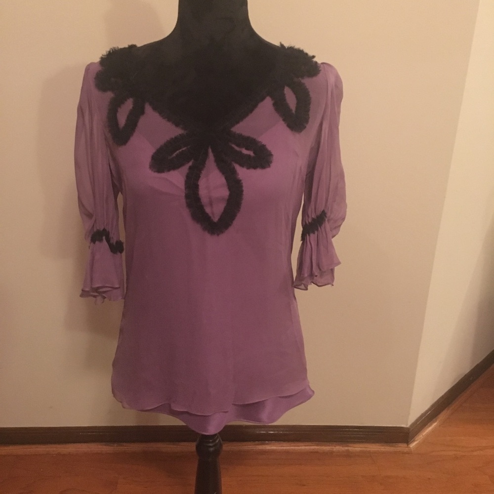 Milly of New York Silk Blouse